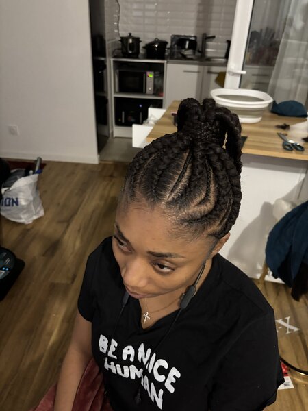 Coiffure afro