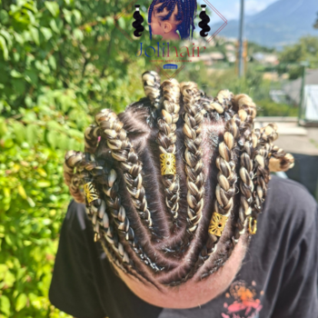 Cornorws box braids 