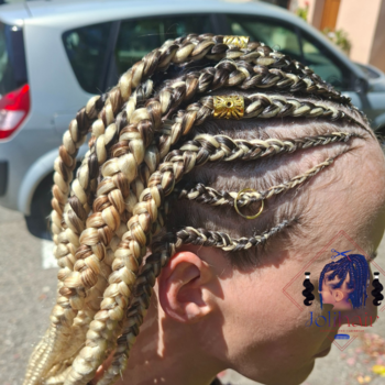 Cornorws box braids 