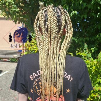 Cornorws box braids 