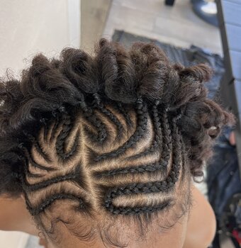 Cornrow femme 