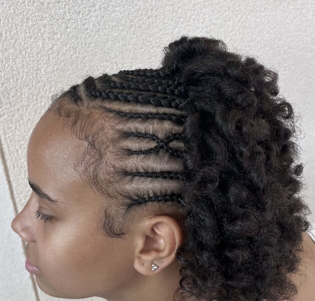 Cornrow femme 