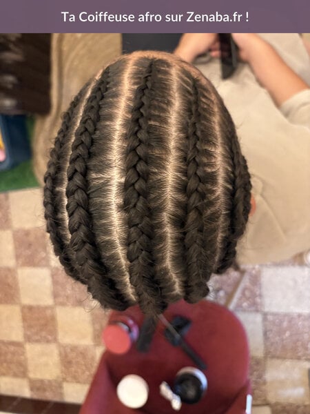 Cornrows femme
