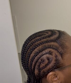 Cornrows hairstyle 