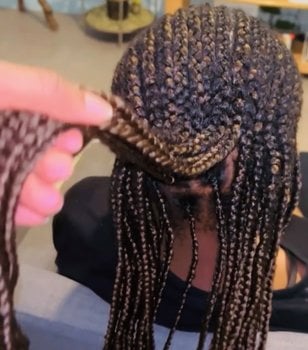 Cornrows (nattes collées)