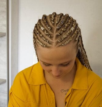 Cornrows Nattes collées