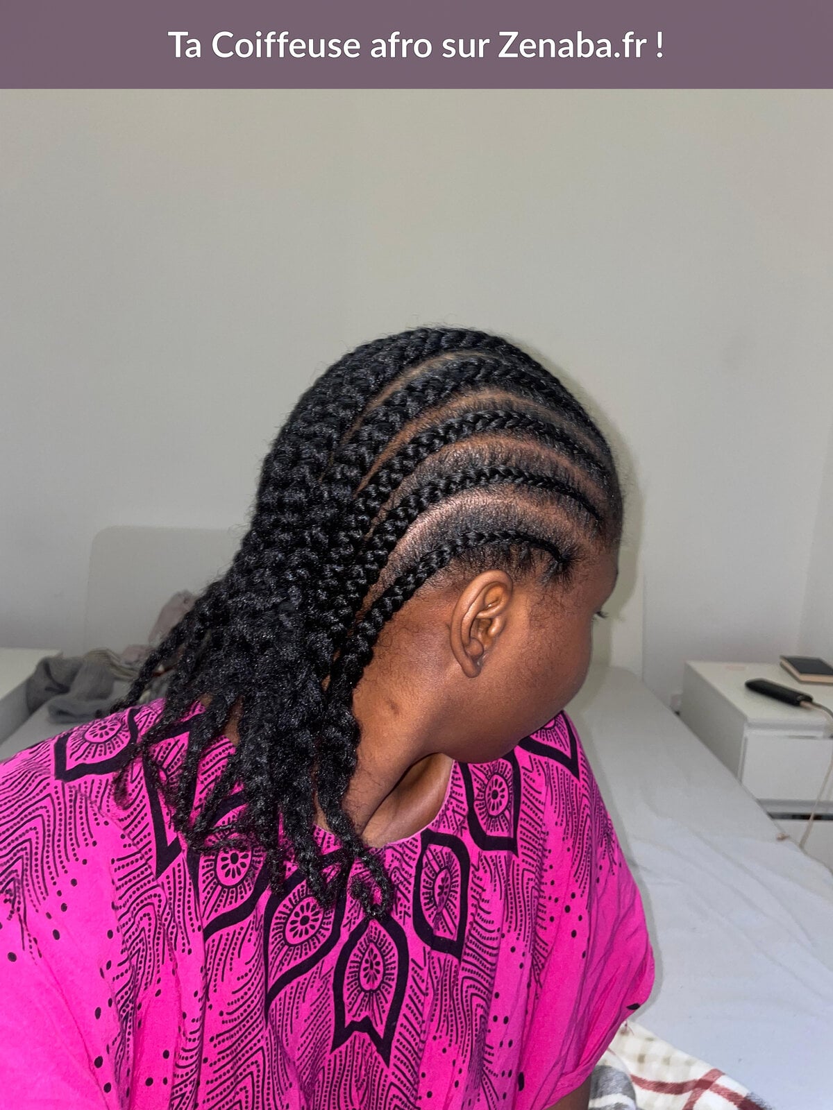 4 Tresses Collees Avec Rajoutsnull