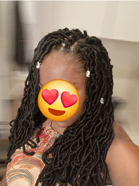 Crochet braid en locks