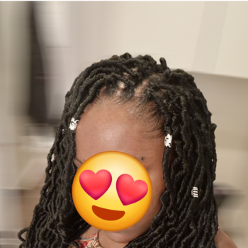 Crochet braid en locks