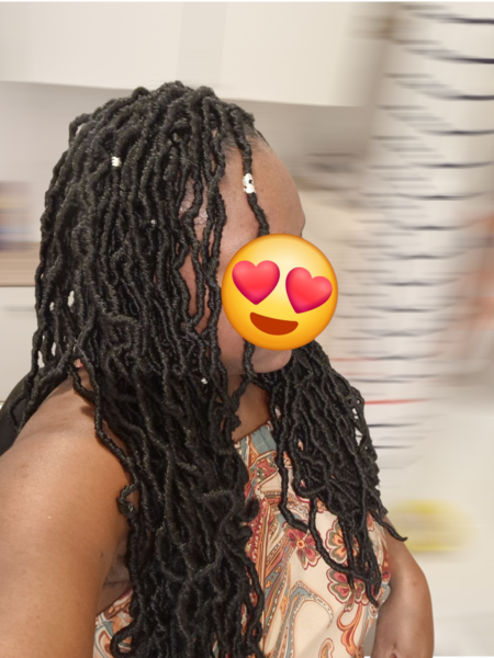 Crochet braid en locks