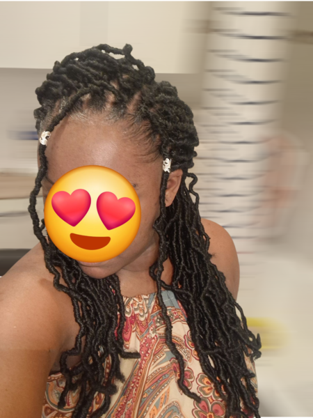 Crochet braid en locks