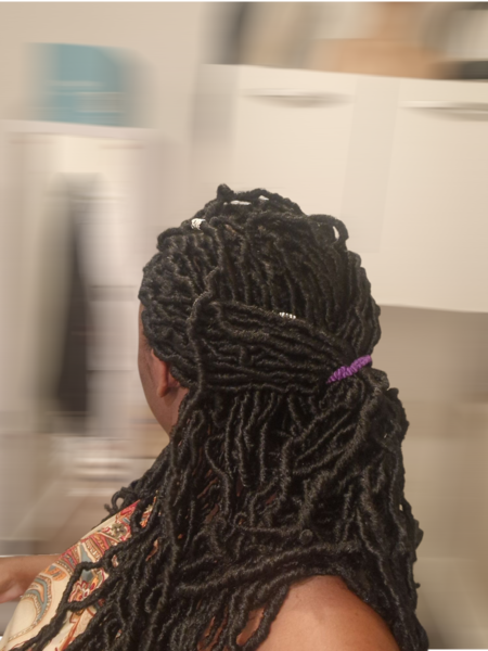Crochet braid en locks