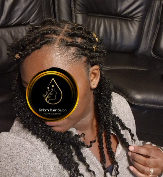 Crochet braids individuels 
