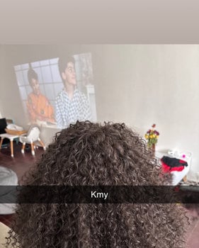 Crochet curly