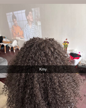 Crochet curly
