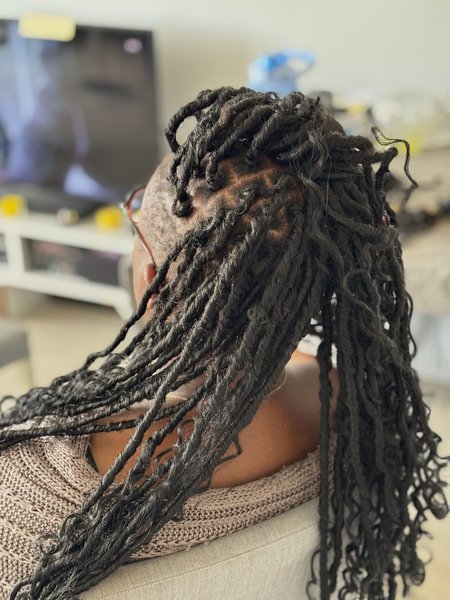 Crochet fausses locks 