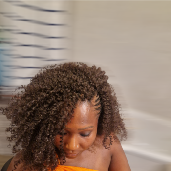 Crochet libre bouclé