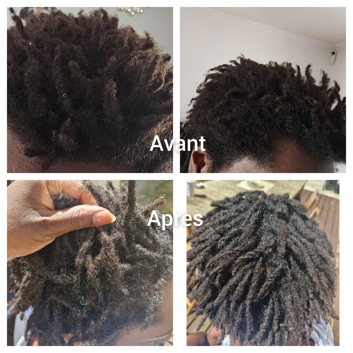 Defined Locks Définition de locks/ reprise légère (Nannyne) - Coiffure Afro France