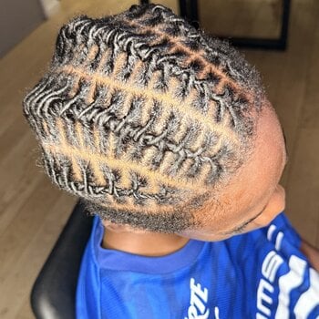 Départ de locks ( barrel twist ) 