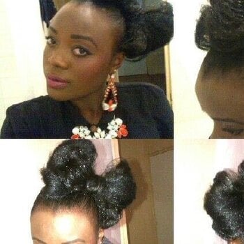 DIY Chignon noeud de papillon 
