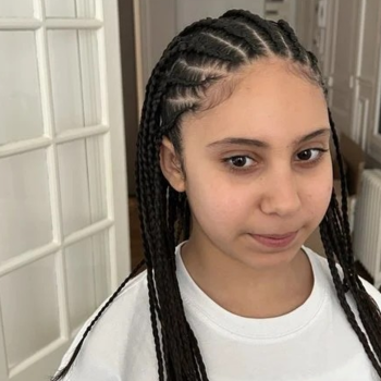 Enfant : tresses collées et nattes 