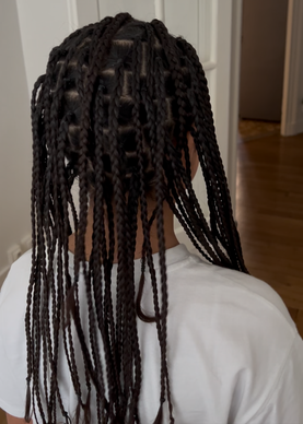 Enfant : tresses collées et nattes 