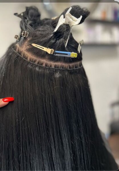 Extension weft 