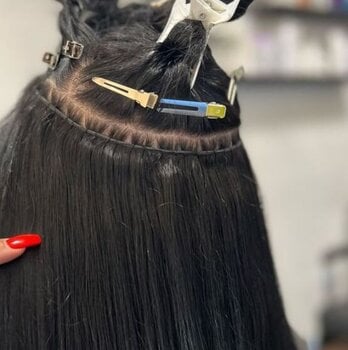 Extension weft 