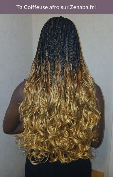 French curl braids