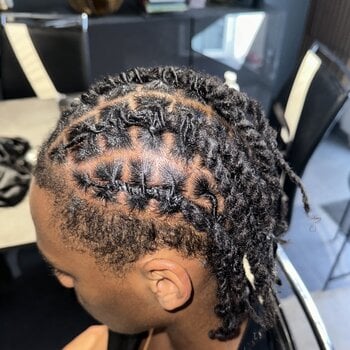 Fulani barrel twist