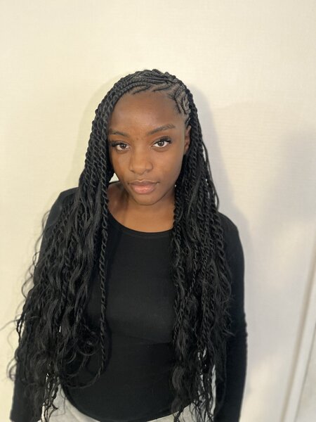 Fulani Bohemian braids
