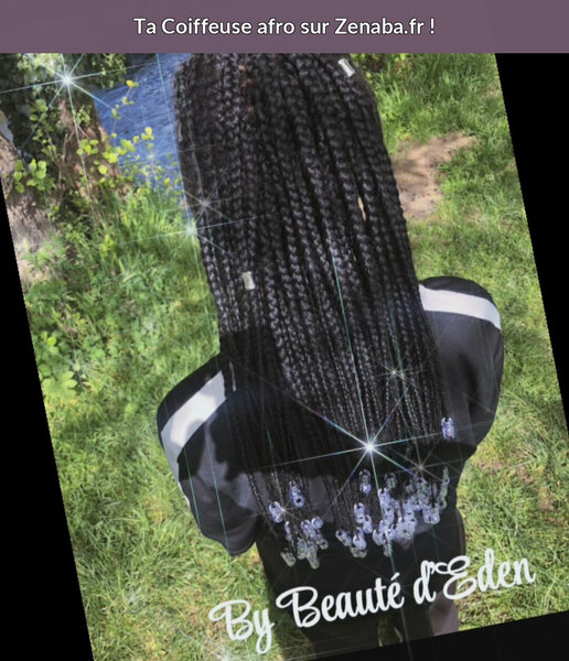 Fulani Braids avec perles