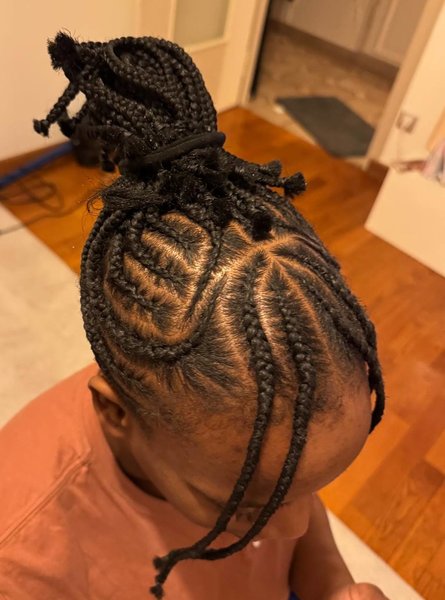 Fulani braids/Nattes collées
