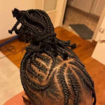 Fulani braids/Nattes collées
