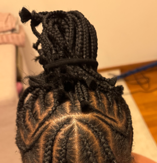 Fulani braids/Nattes collées