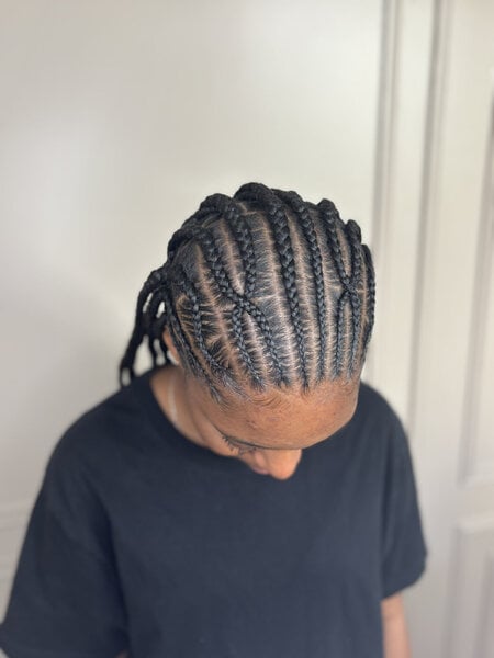 Fulani braids - sur cheveux 4C