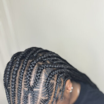 Fulani braids - sur cheveux 4C