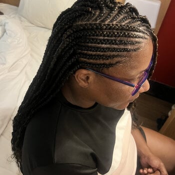 Fulani braids sur cheveux crépus