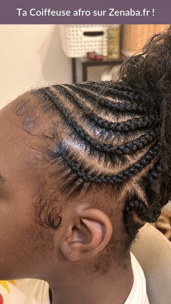 Fulani chignon