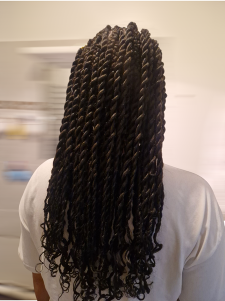 Fulani vanilles avec motif