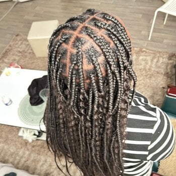 Goddess braids