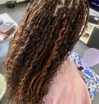 Godess braids
