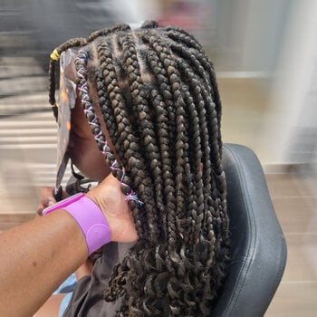 Gros braids enfant 