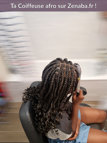 Gros braids enfant 