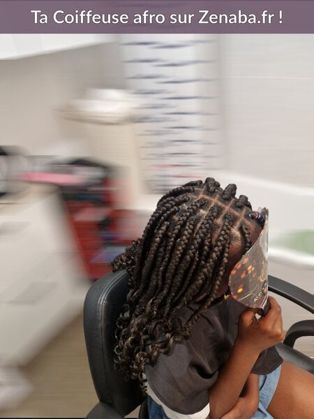 Gros braids enfant 