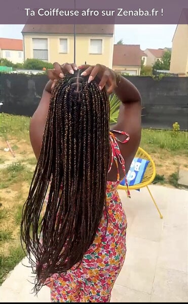 Knocklesss Braids réalisés avec soins , et précision,