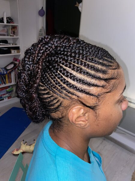 Knoless braids