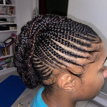 Knoless braids