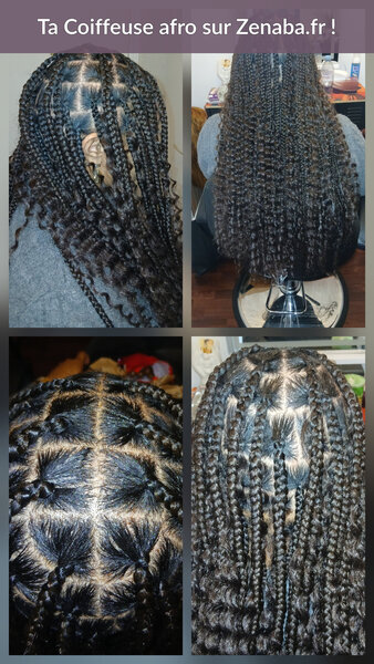 Knotless/ bohemian Braids
