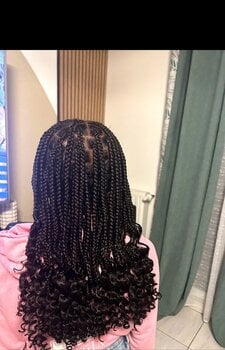  Knotless box braids 